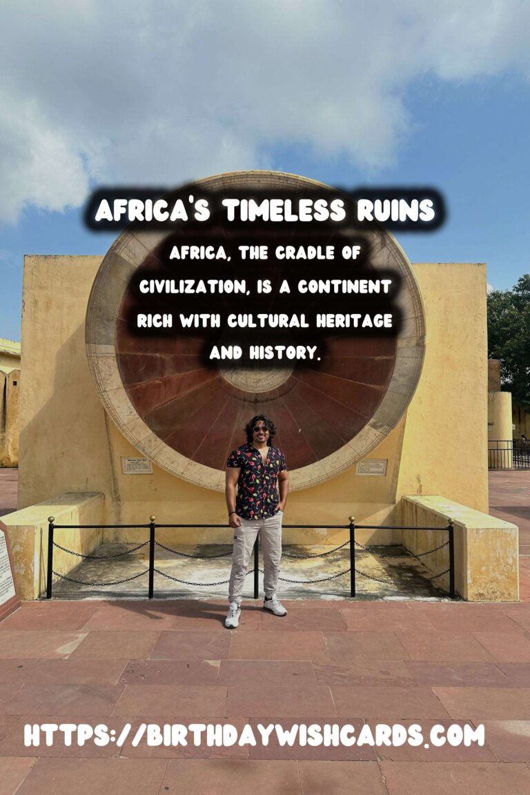 Discovering Africa's Untouched Historical Ruins