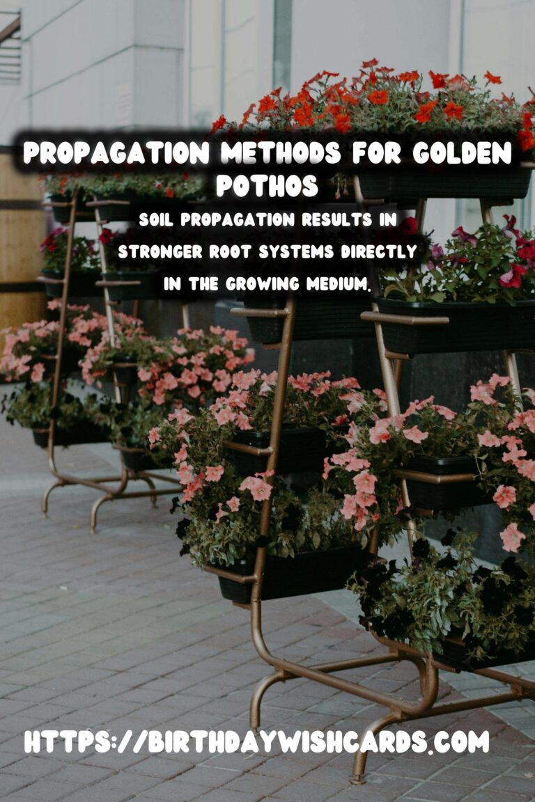 Easy Care Guide for Golden Pothos: Propagation Methods
