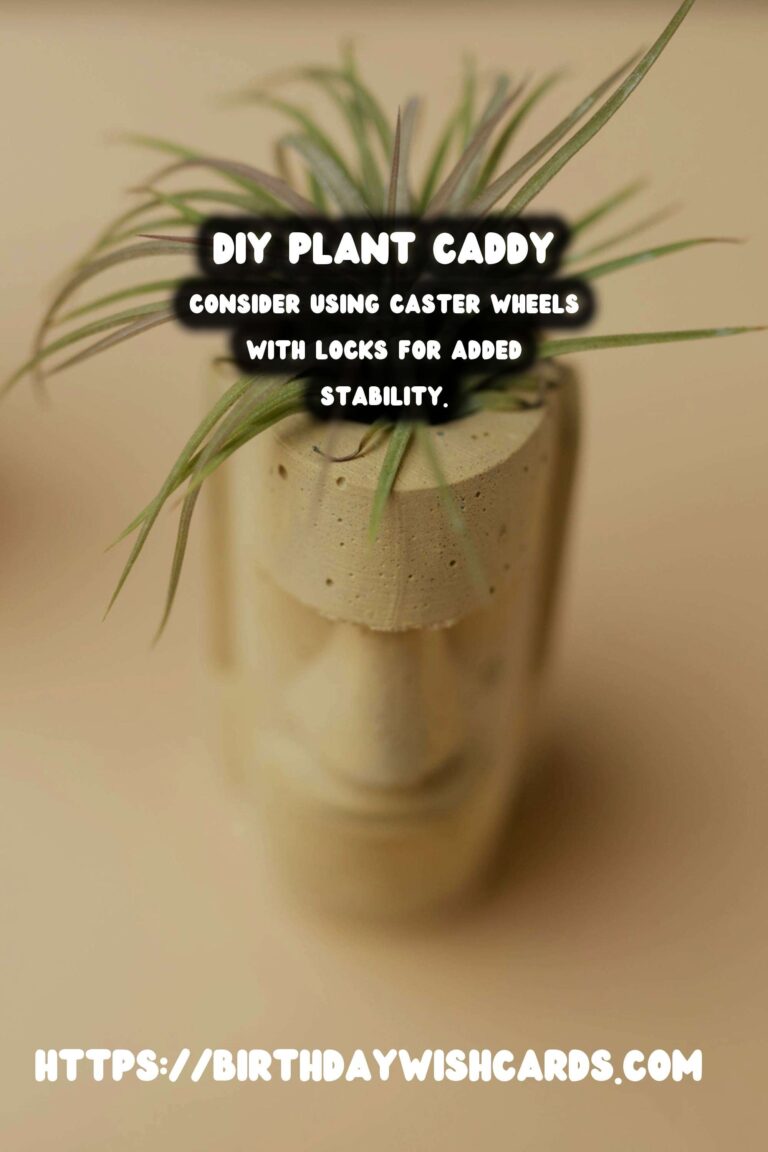 Easy DIY Plant Caddy for Heavy Pots: A Step-by-Step Guide