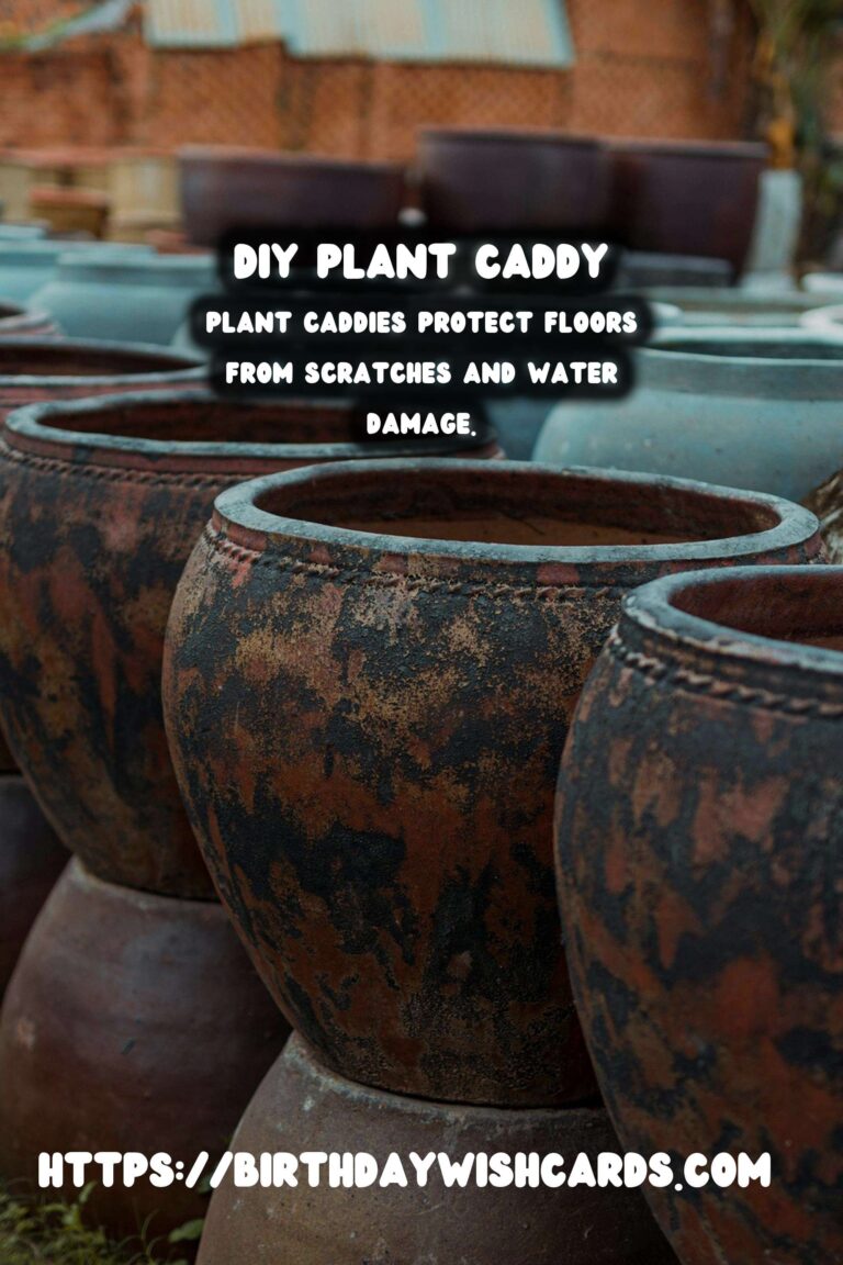 Easy DIY Plant Caddy for Heavy Pots: A Step-by-Step Guide
