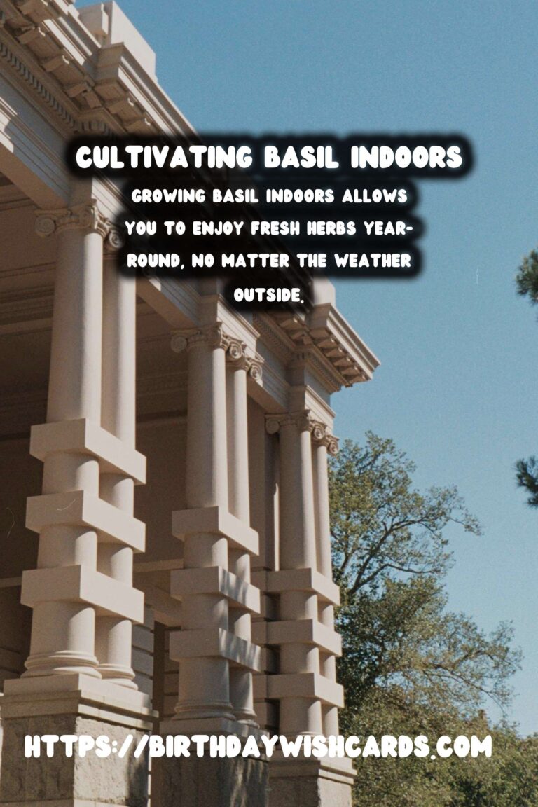 Easy Guide to Growing Basil Indoors