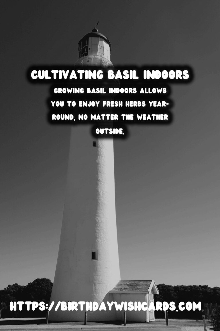 Easy Guide to Growing Basil Indoors