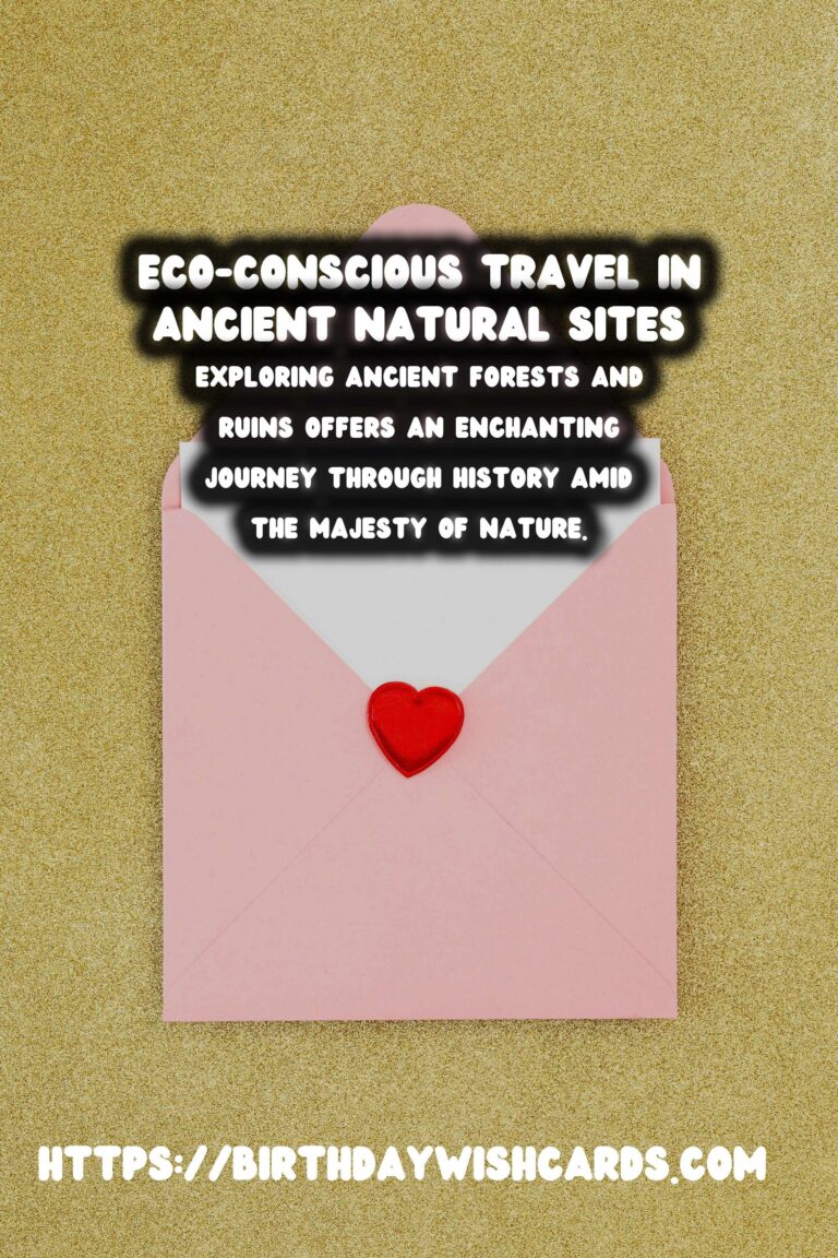 Eco-Conscious Exploration of Ancient Forests and Ruins