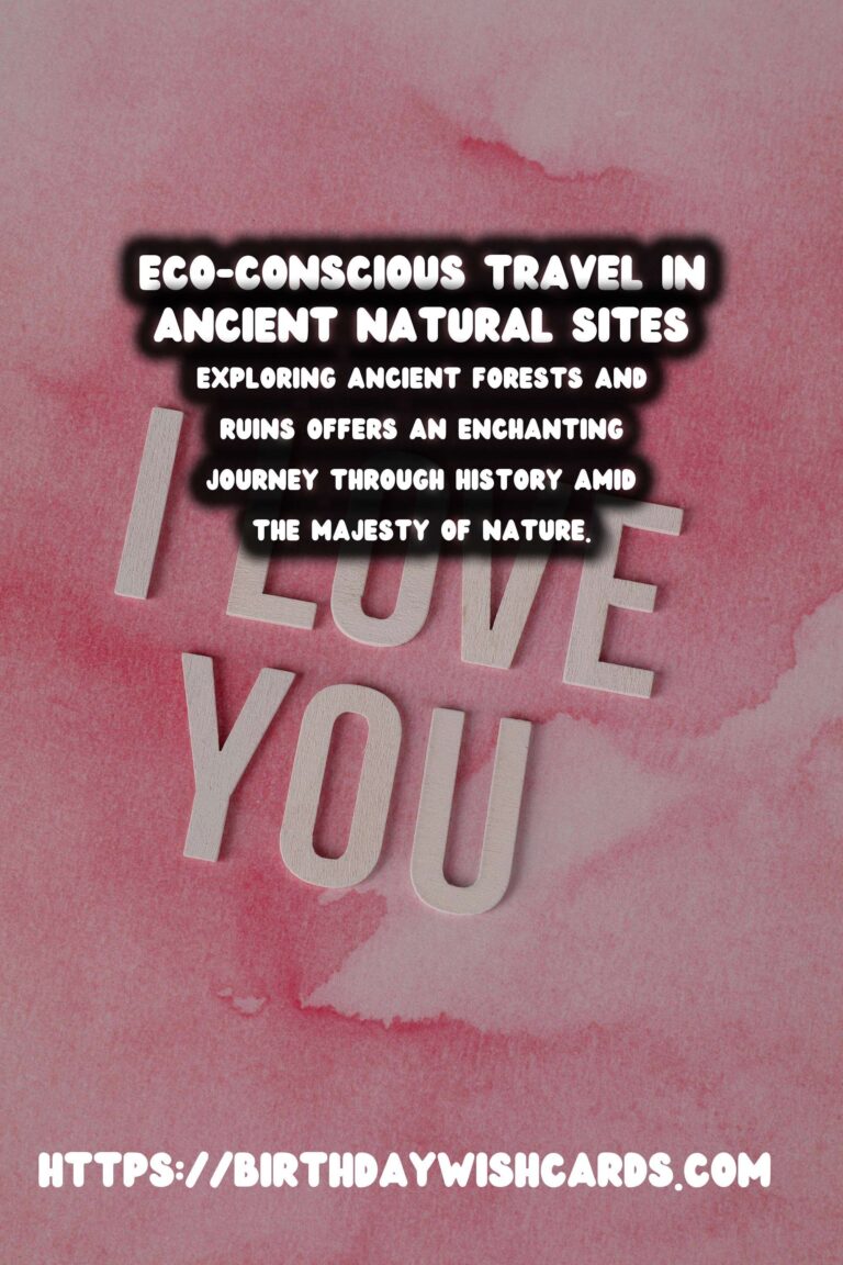 Eco-Conscious Exploration of Ancient Forests and Ruins