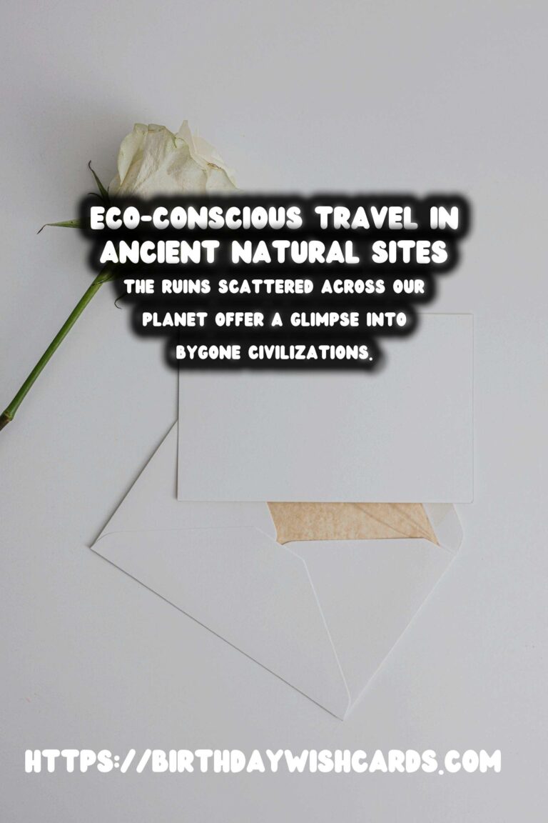 Eco-Conscious Exploration of Ancient Forests and Ruins