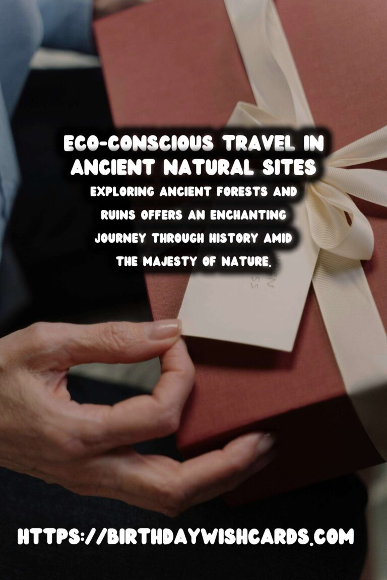 Eco-Conscious Exploration of Ancient Forests and Ruins