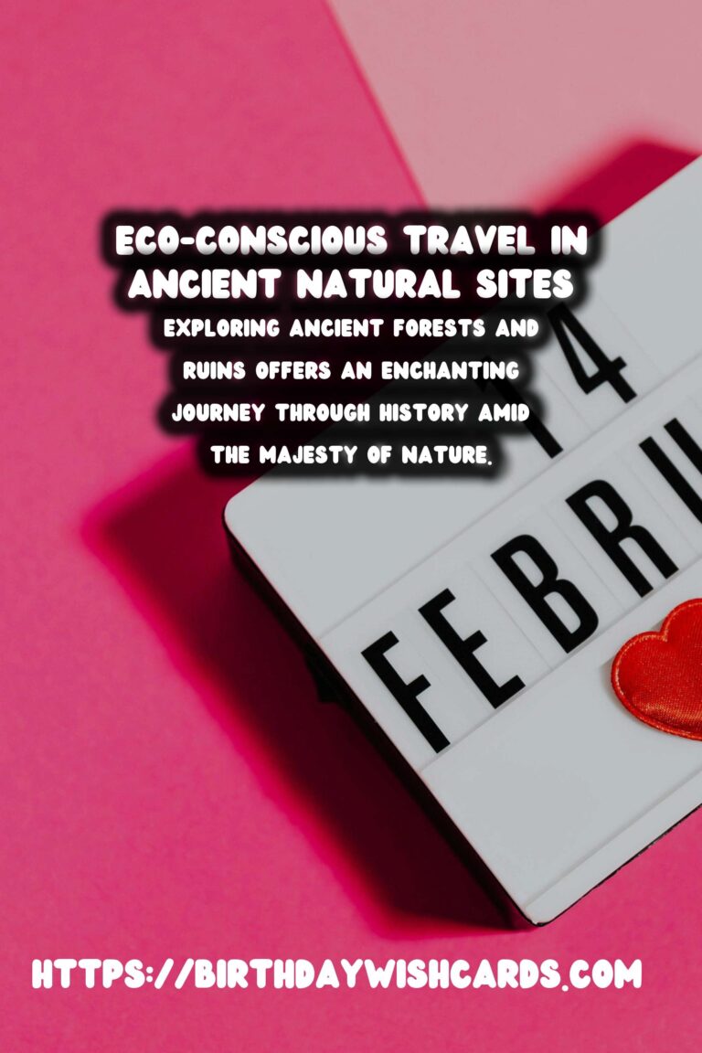 Eco-Conscious Exploration of Ancient Forests and Ruins