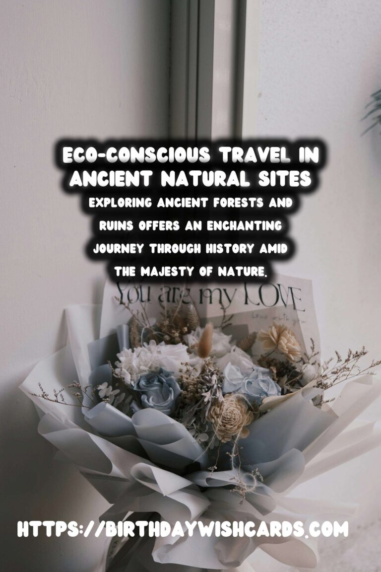 Eco-Conscious Exploration of Ancient Forests and Ruins