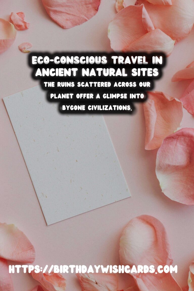 Eco-Conscious Exploration of Ancient Forests and Ruins