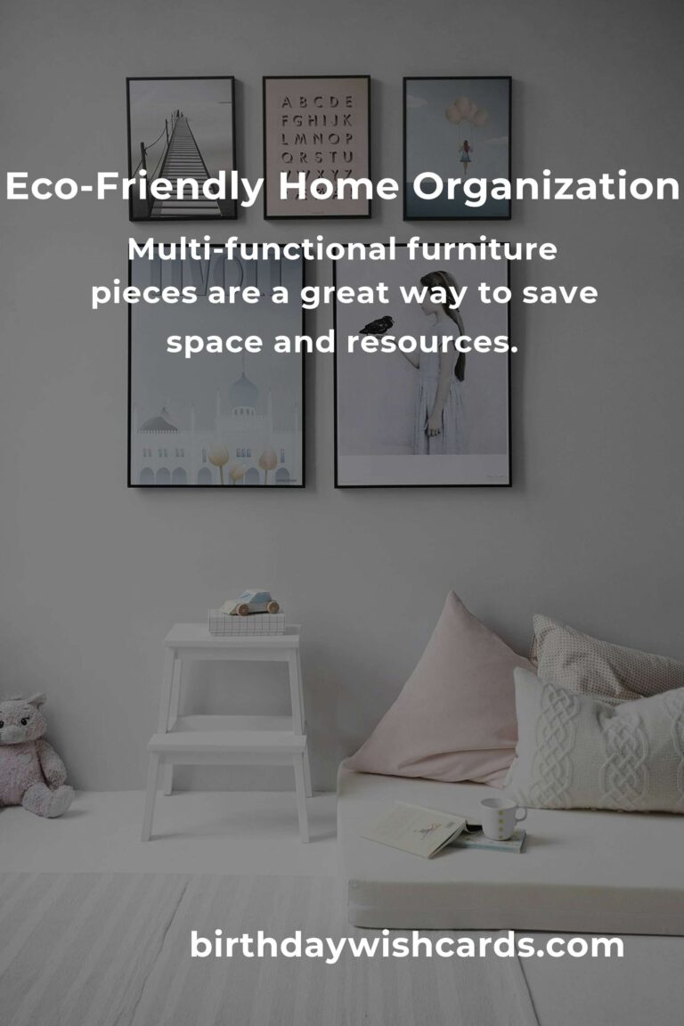 Eco-Friendly Home Organization Ideas for 2025