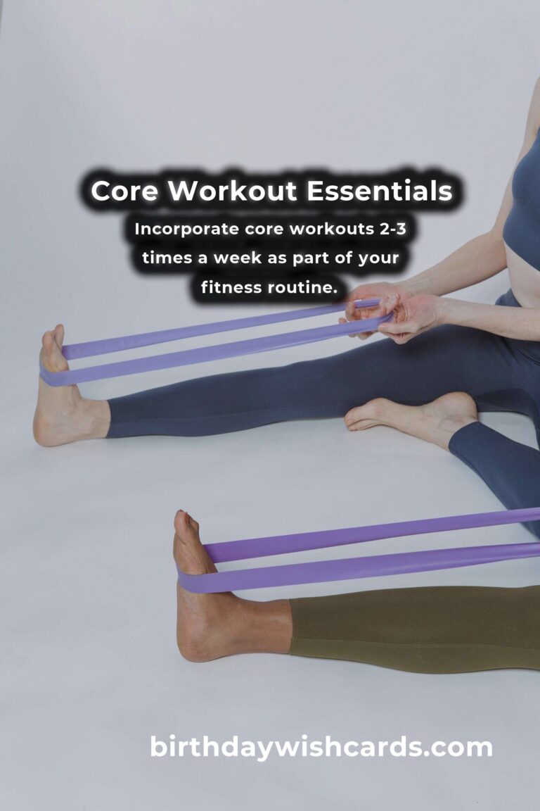 Effective Core Strength Workouts to Achieve Your Fitness Goals