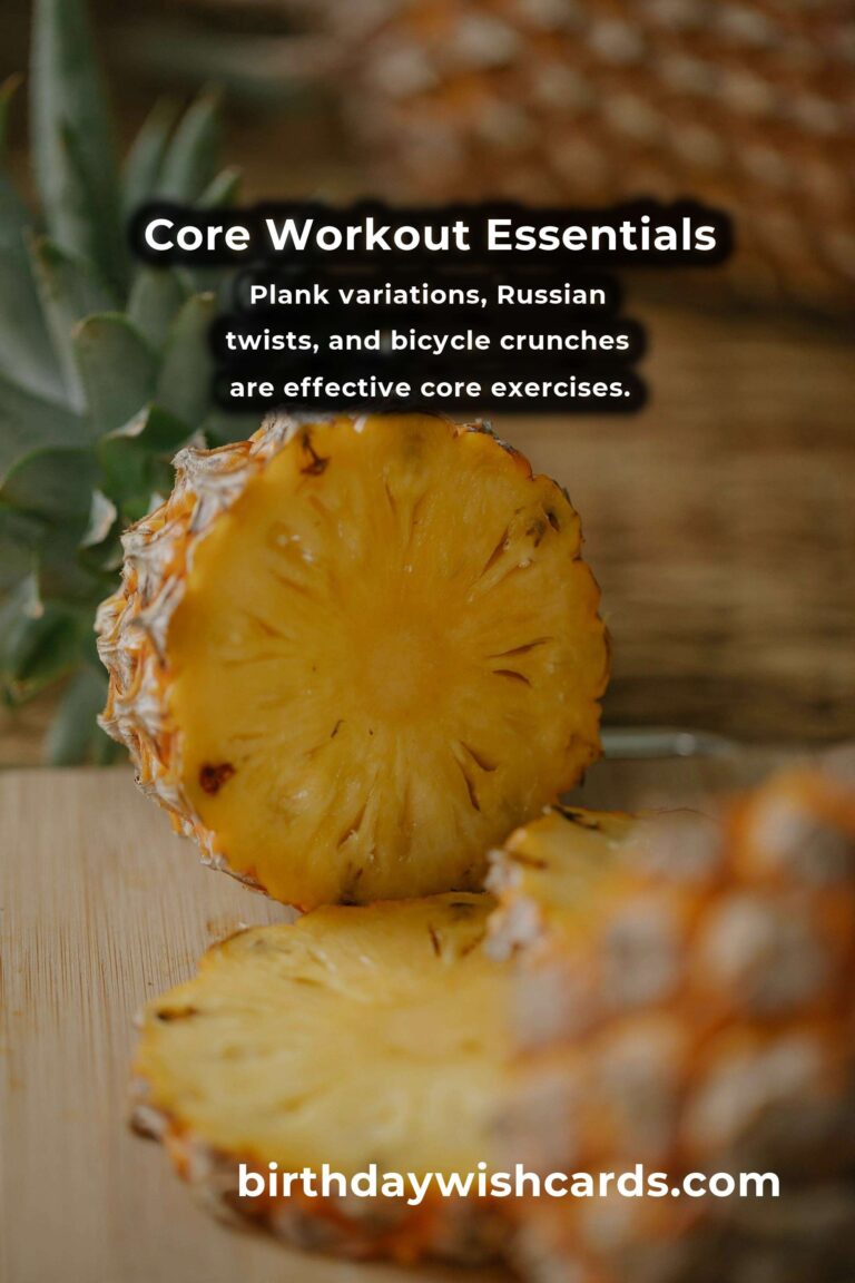 Effective Core Strength Workouts to Achieve Your Fitness Goals
