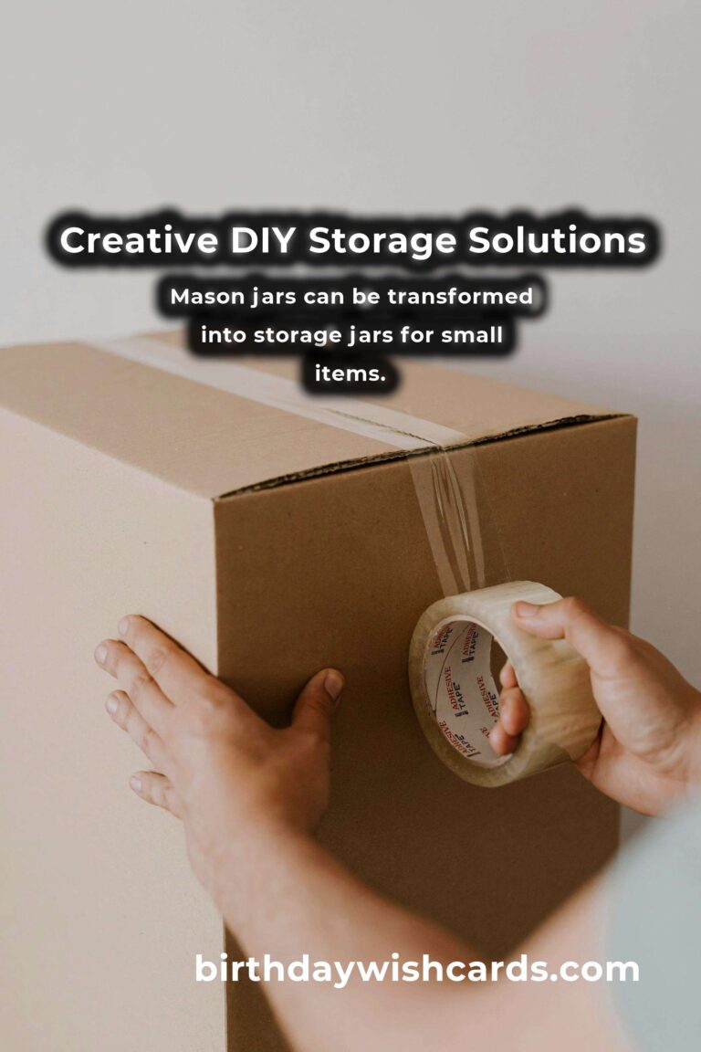 Effective DIY Storage Solutions for a Clutter-Free Home