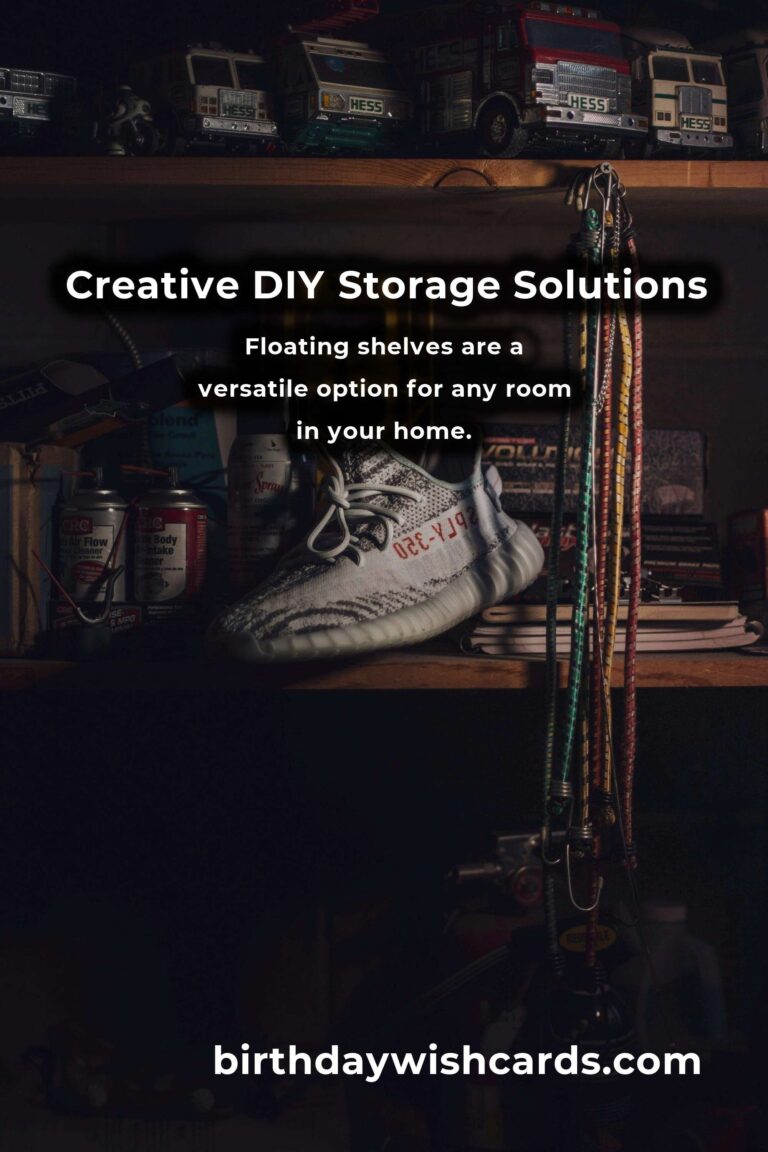 Effective DIY Storage Solutions for a Clutter-Free Home