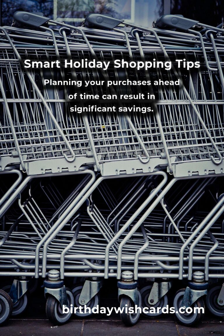 Effective Financial Tips for Saving on Holiday Shopping