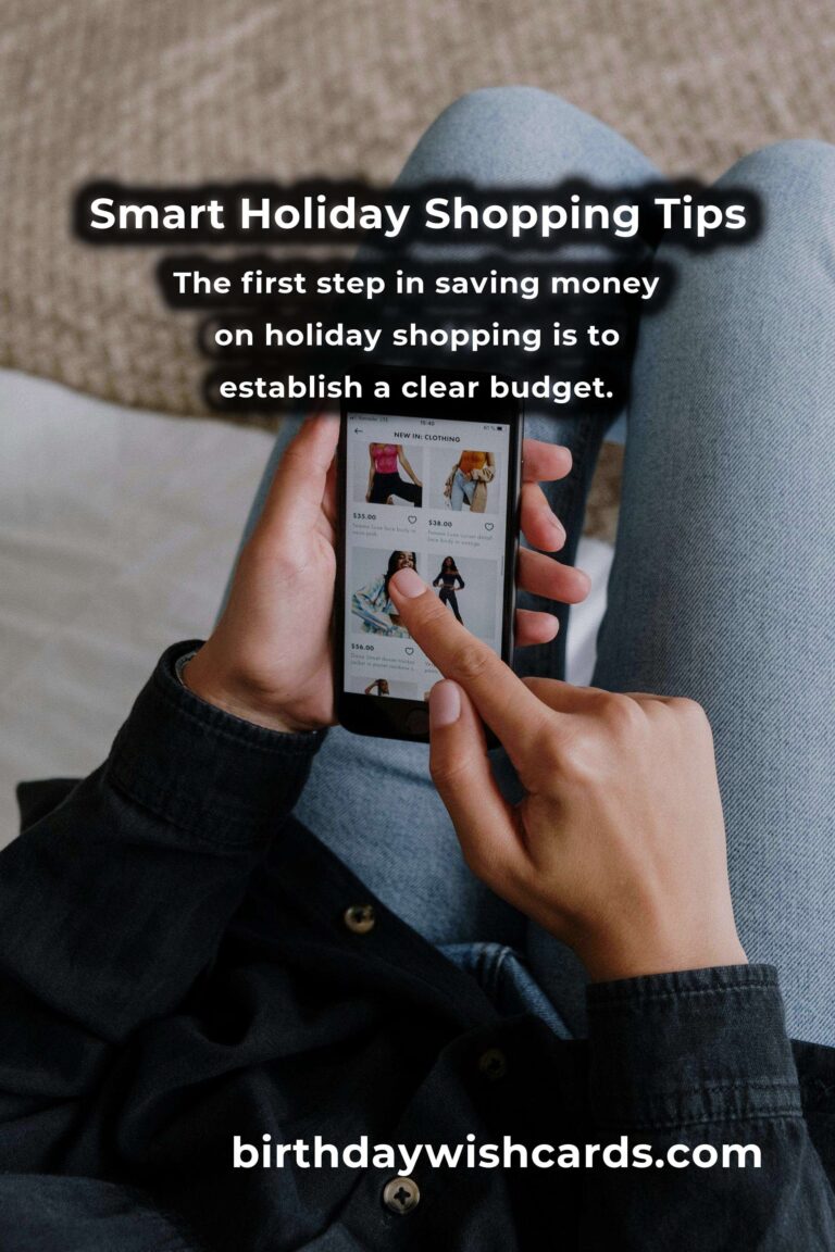 Effective Financial Tips for Saving on Holiday Shopping