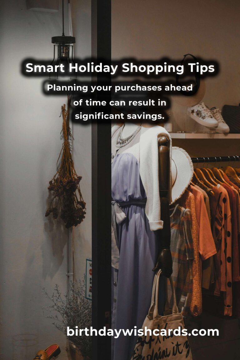 Effective Financial Tips for Saving on Holiday Shopping
