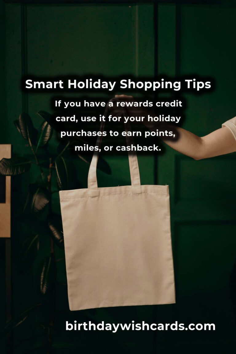 Effective Financial Tips for Saving on Holiday Shopping