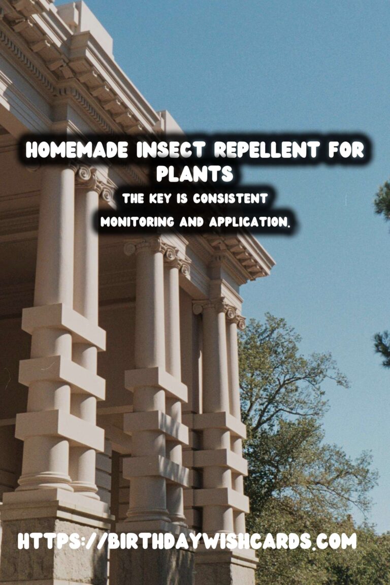 Effective Home-Made Insect Repellents for Thriving Garden Plants