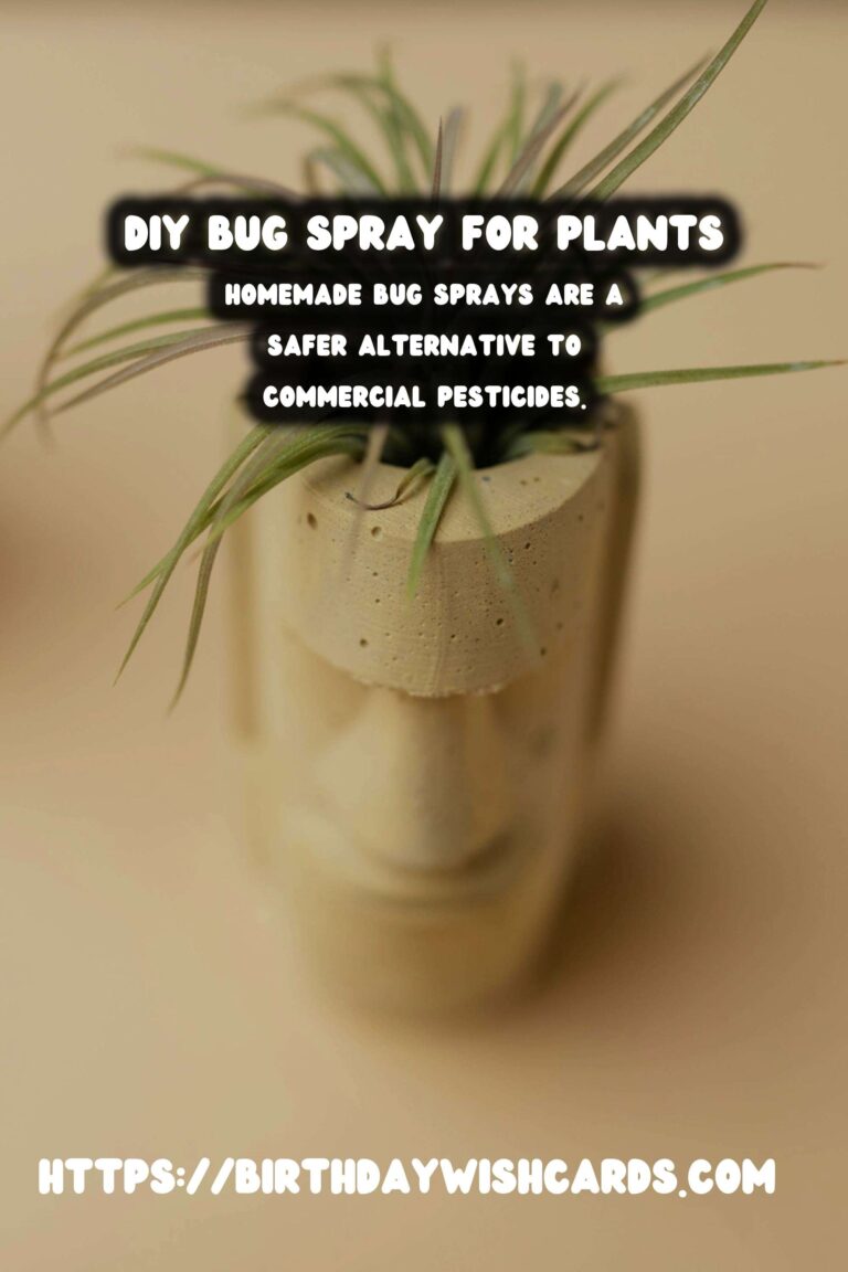 Effective Homemade Bug Spray for Plants