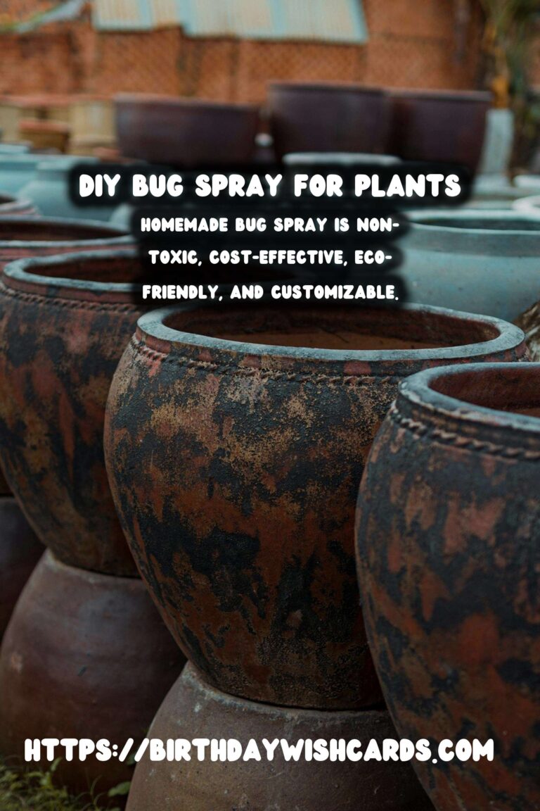 Effective Homemade Bug Spray for Plants