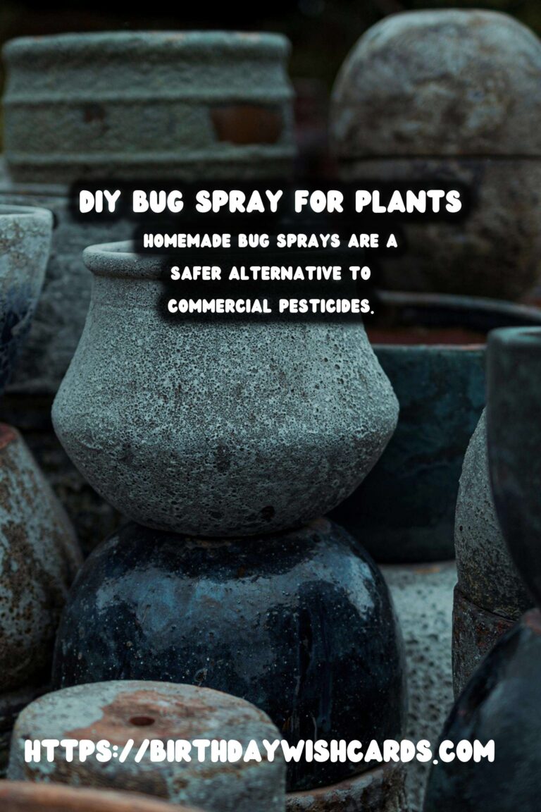 Effective Homemade Bug Spray for Plants