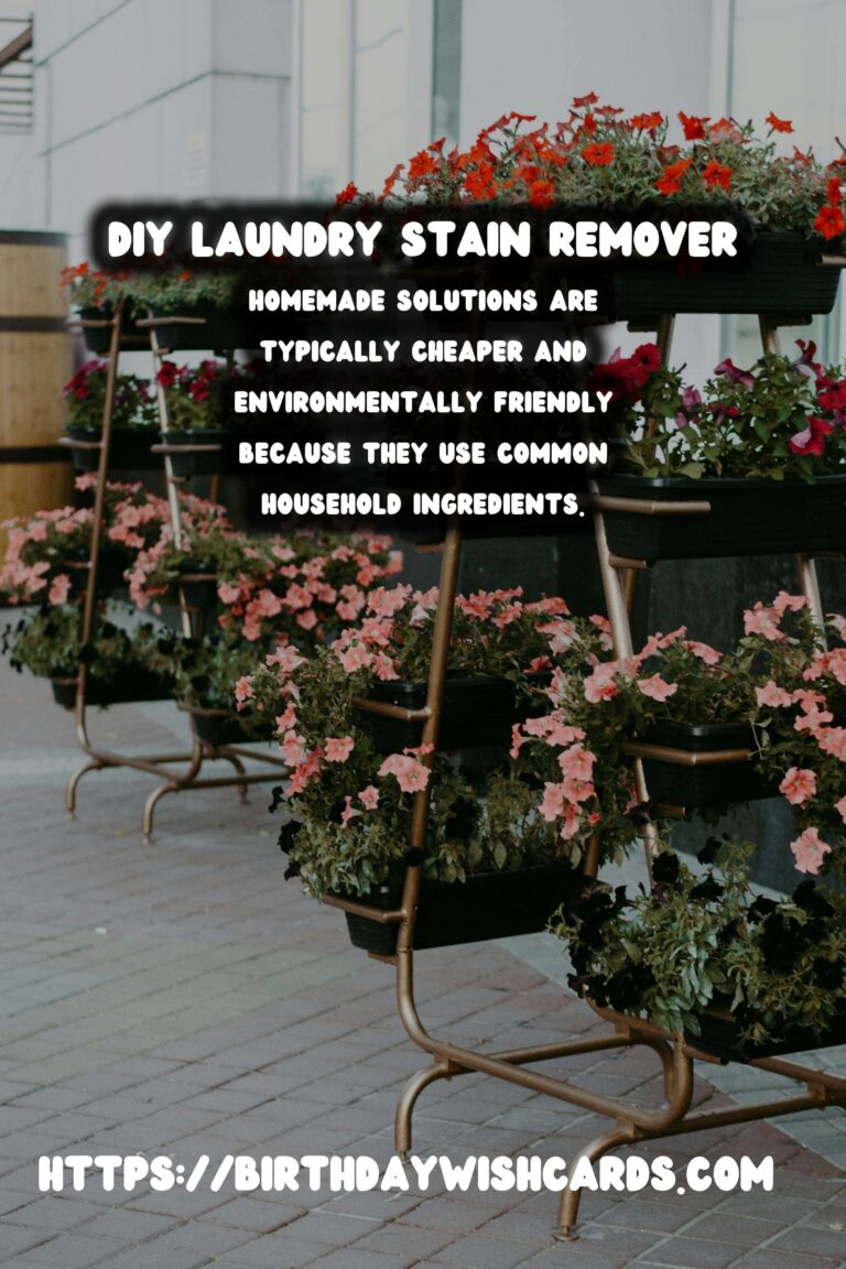 Effective Homemade Laundry Stain Remover Spray Guide