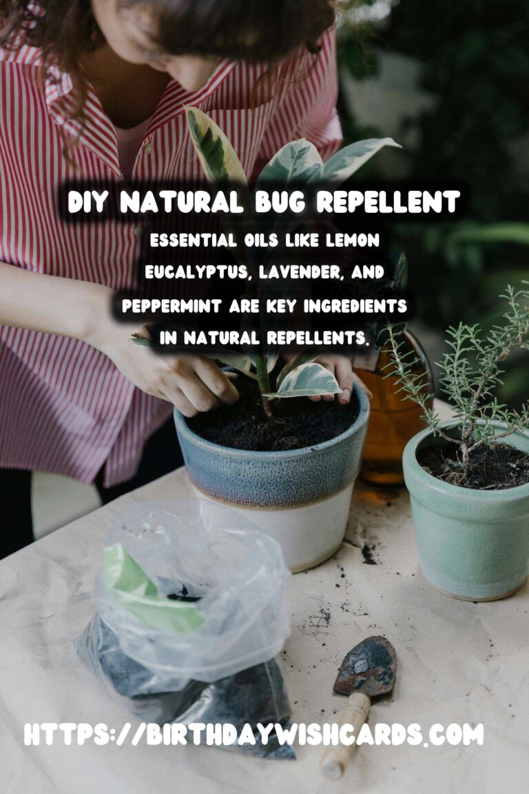 Effective Homemade Natural Bug Repellent Solutions