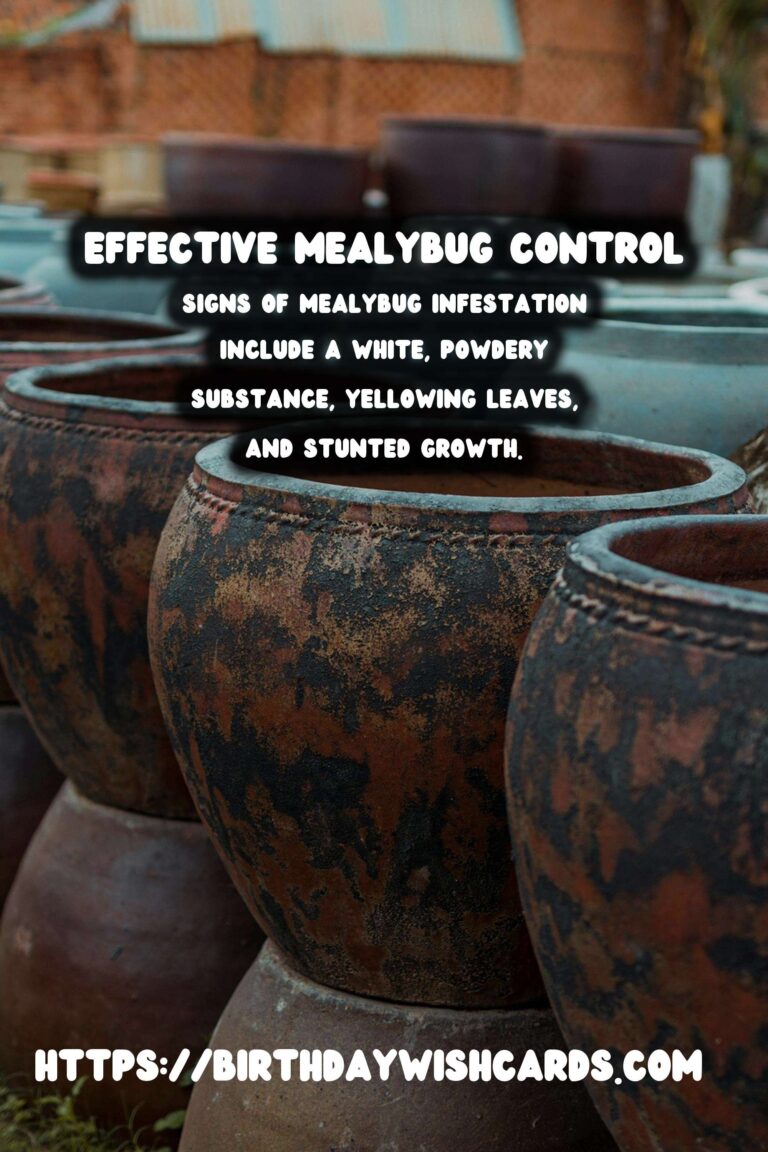 Effective Mealybug Control for Thriving Plants