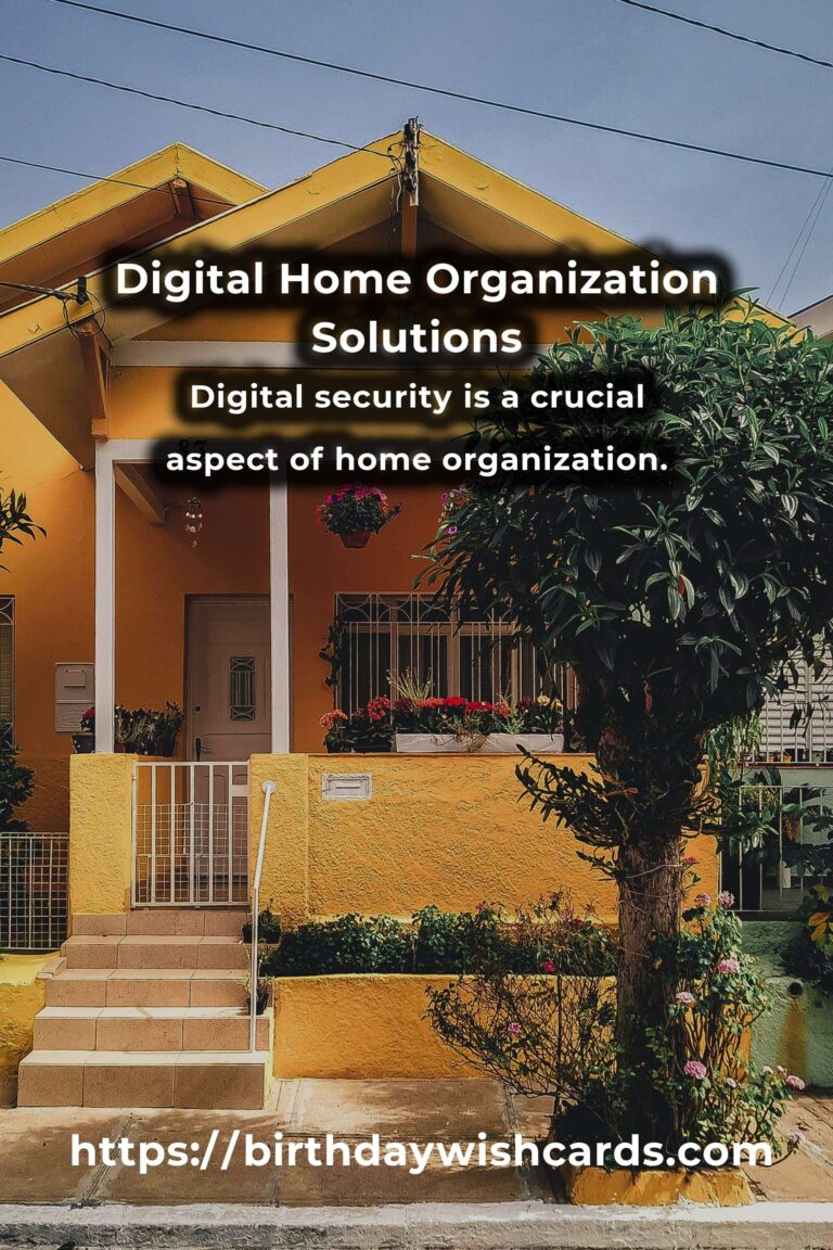 Effective Solutions for Common Digital Home Organization Problems