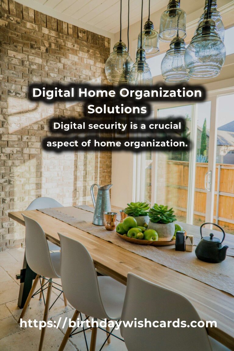 Effective Solutions for Common Digital Home Organization Problems