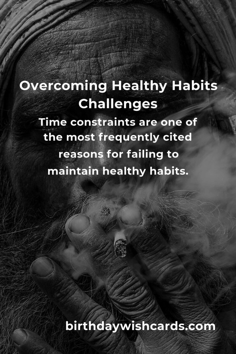 Effective Solutions for Common Healthy Habits Challenges