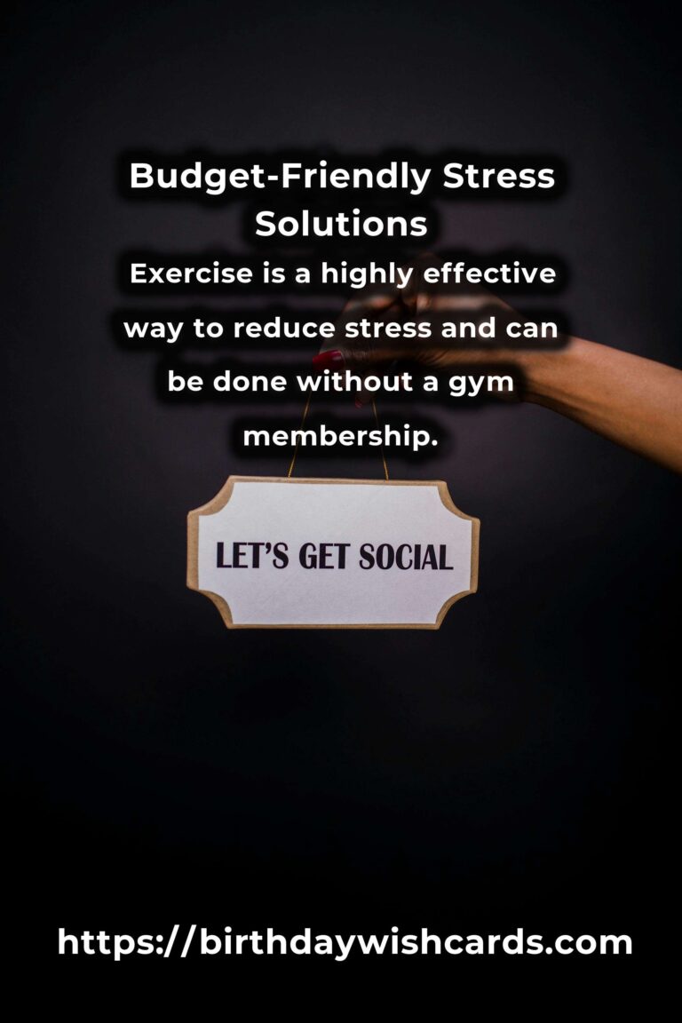 Effective Solutions to Common Budget-Friendly Stress Management Problems