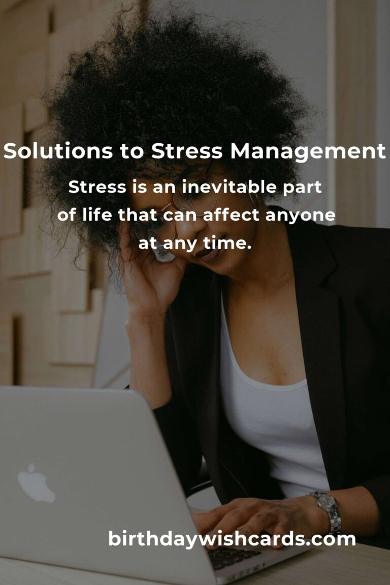Effective Solutions to Common Stress Management Strategies Problems