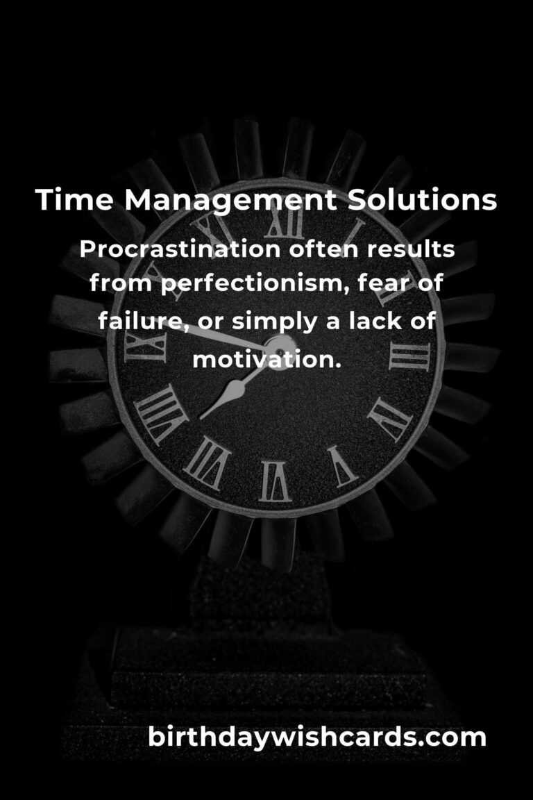 Effective Solutions to Overcome Common Time Management Problems