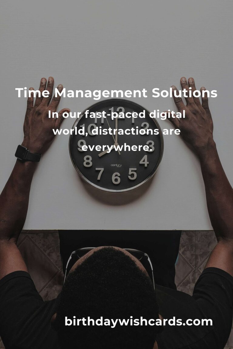 Effective Solutions to Overcome Common Time Management Problems