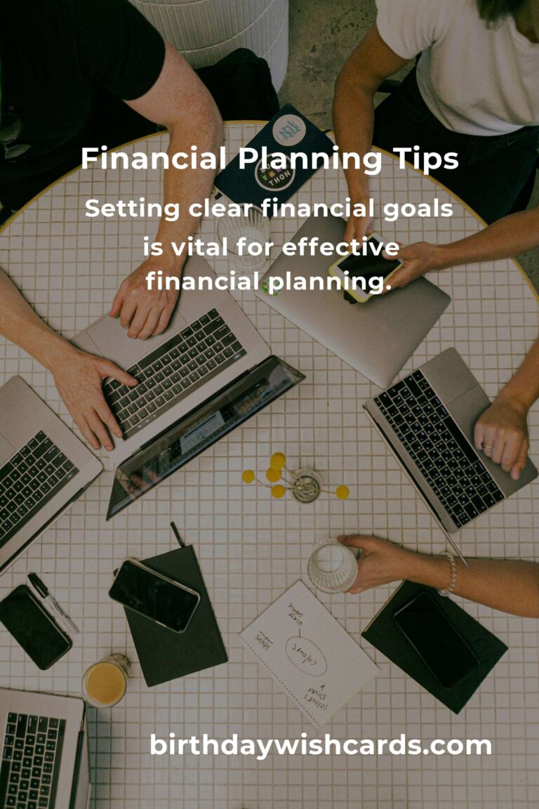 Effective Strategies to Save Money with Financial Planning Tips