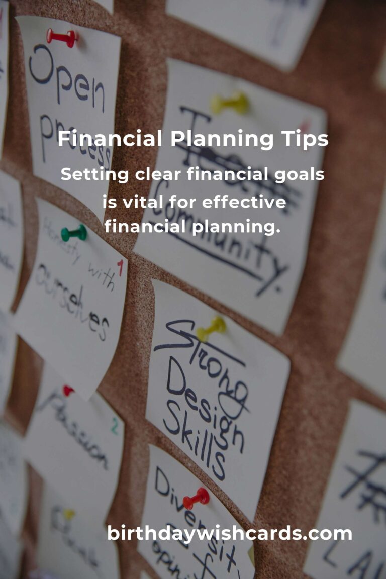 Effective Strategies to Save Money with Financial Planning Tips