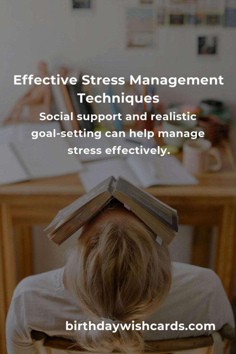 Effective Stress Management Techniques: Your Ultimate Survival Guide