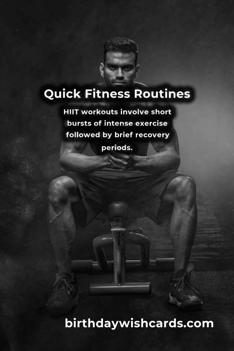 Efficient 10-Minute Fitness Routines for Busy Days