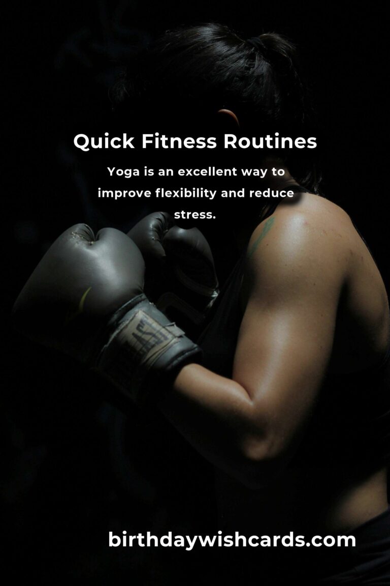 Efficient 10-Minute Fitness Routines for Busy Days