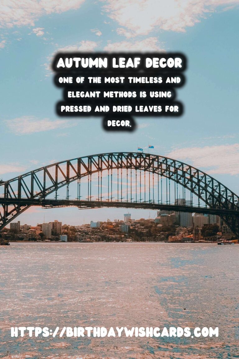 Embrace the Beauty of Autumn with Pressed & Dried Leaf Decor