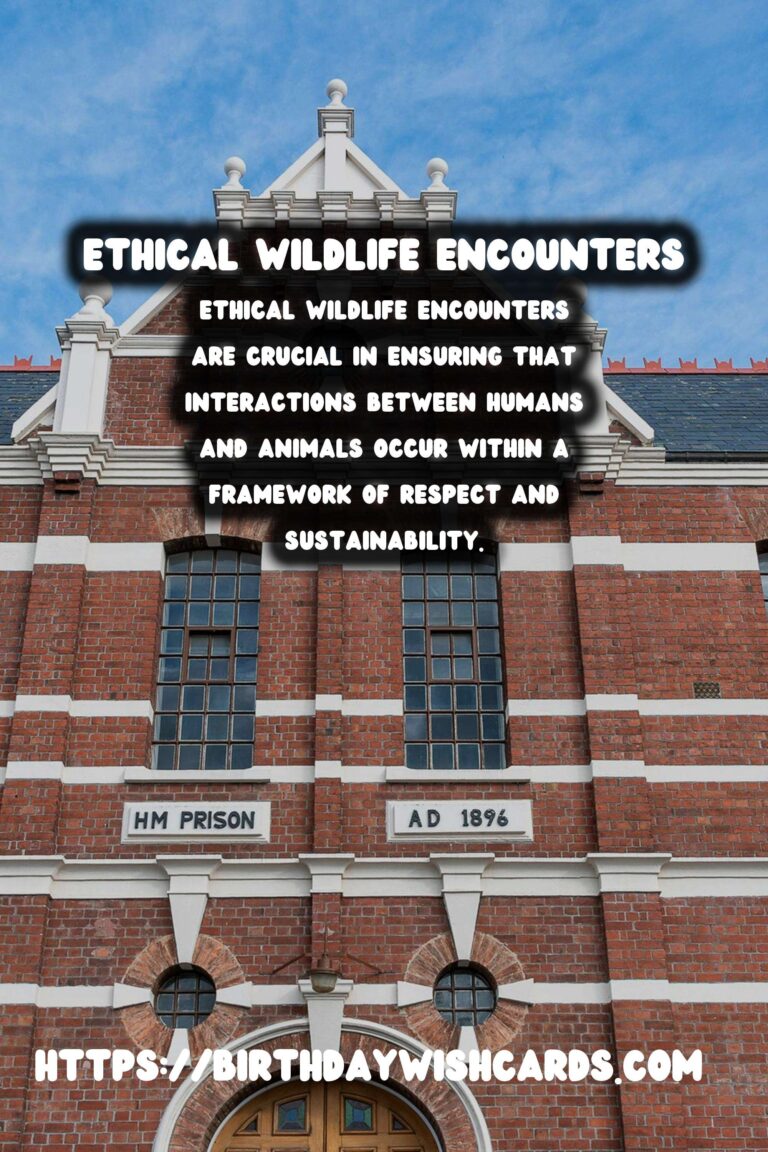 Embracing Ethical Wildlife Encounters in Historical Game Reserves