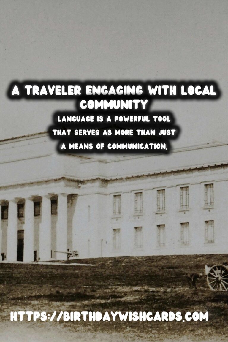 Embracing Local Languages: A Key to Responsible Heritage Tourism