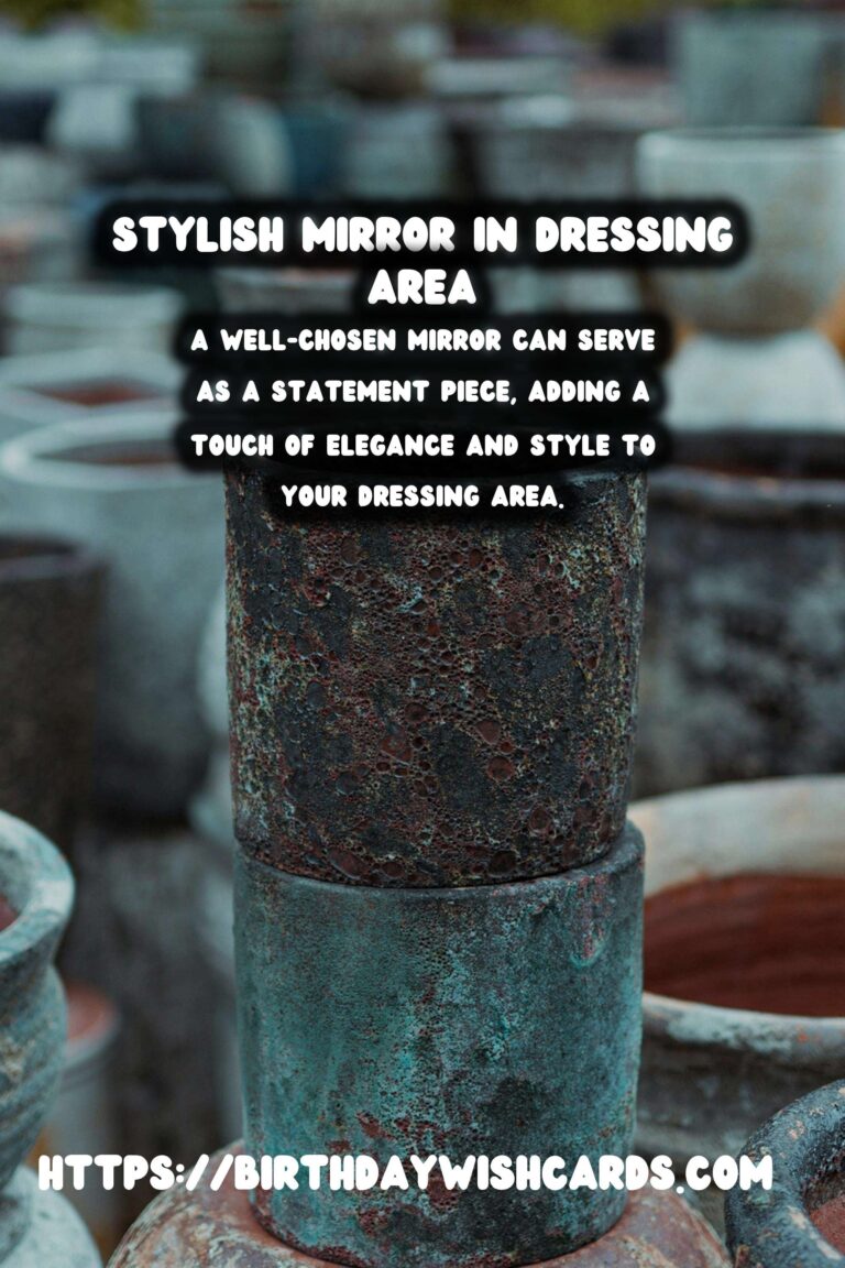 Enhance Your Dressing Area with Mirrors: A Stylish Guide