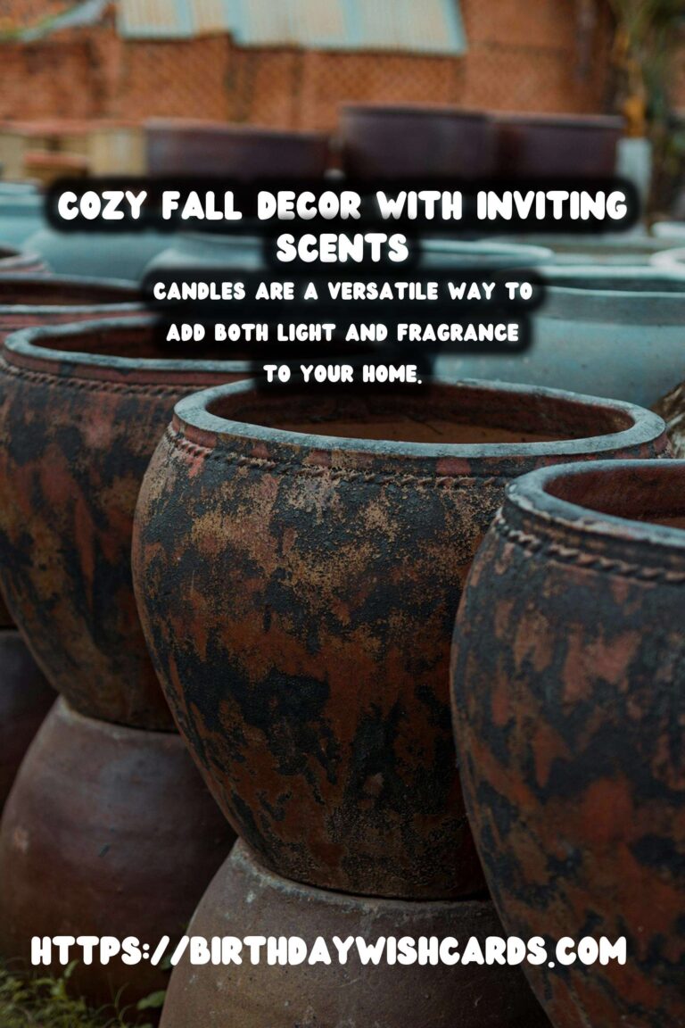 Enhance Your Home: Autumn Decorating with Fall Scents