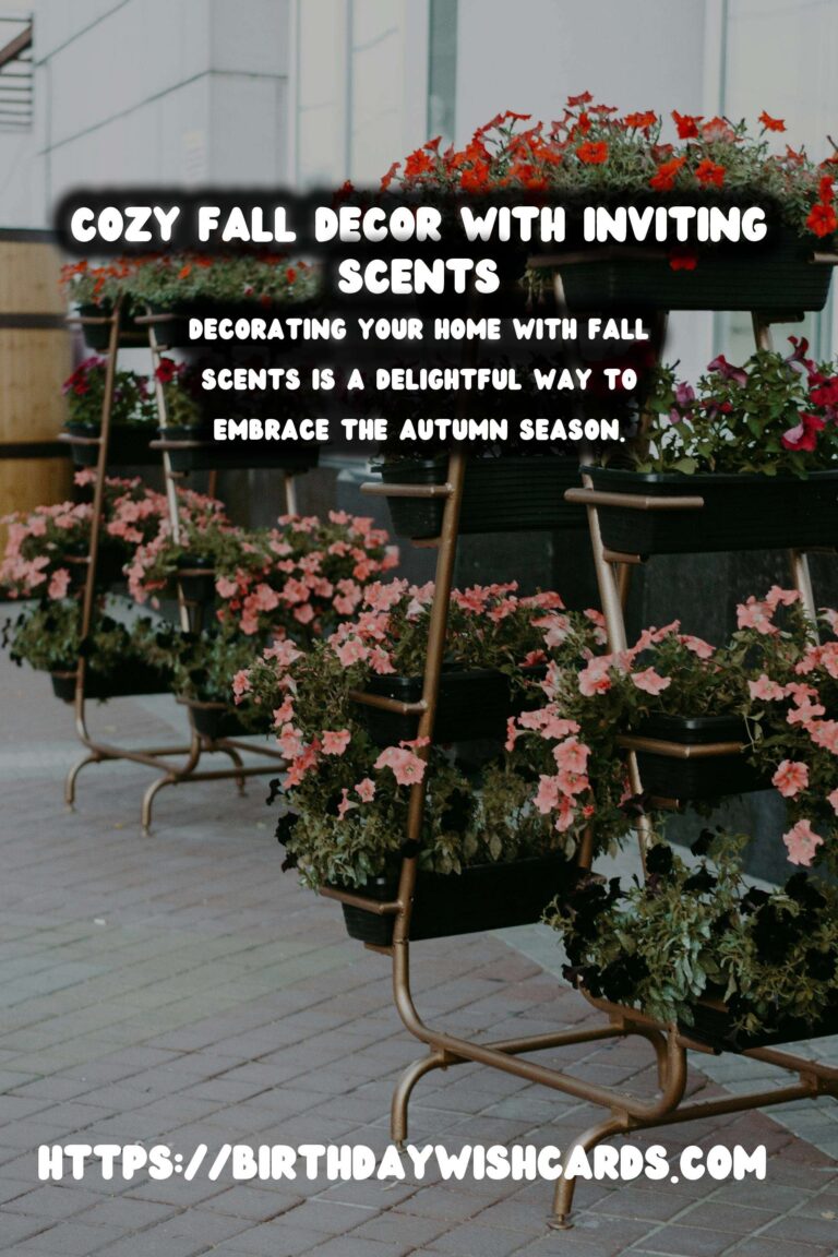Enhance Your Home: Autumn Decorating with Fall Scents