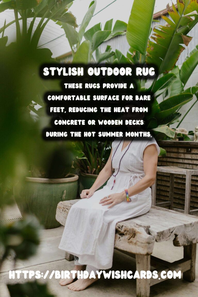 Enhance Your Outdoors with Solid Color Summer Outdoor Rugs