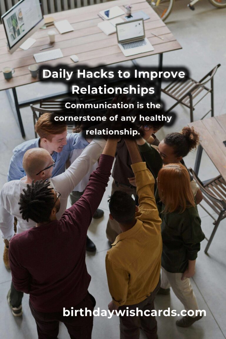 Enhance Your Relationship with These Daily Hacks