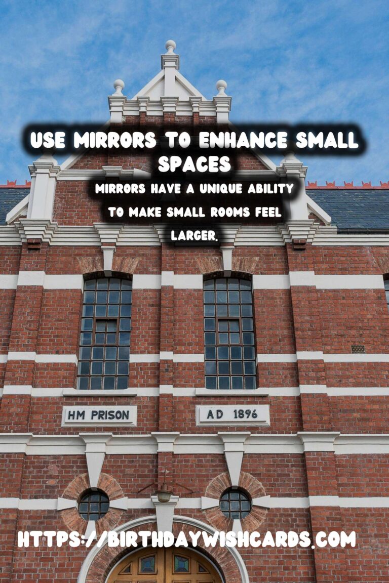 Enhance Your Small Space: Decorating with Mirrors